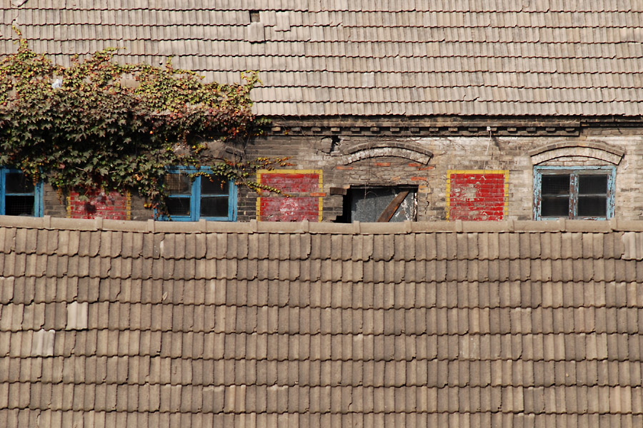 Old Tiled Roof