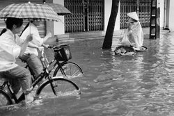 Flooded Streets in Hanoi
