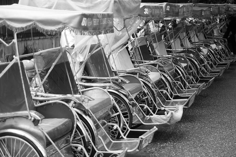 Pedicab Queue