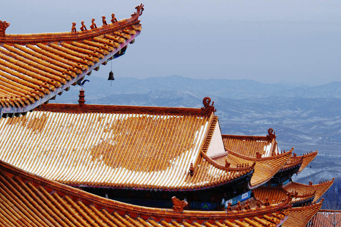 Three Yellow Roofs