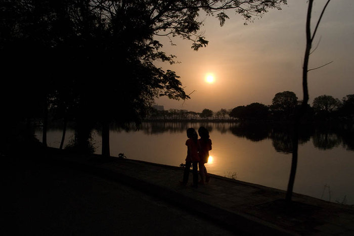 Sunset on West Lake