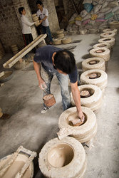 Drying Pottery