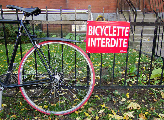 Bicyclette Interdite