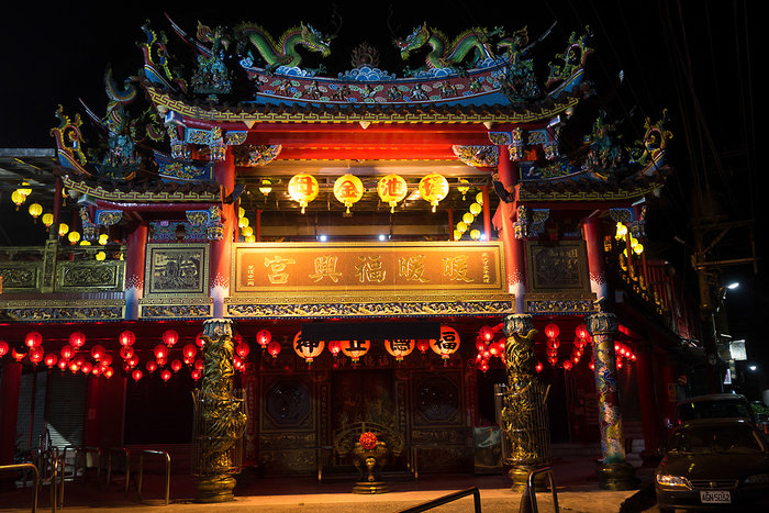 Temple at Night